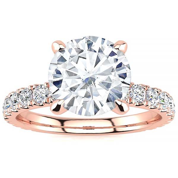 Breanna Moissanite Ring