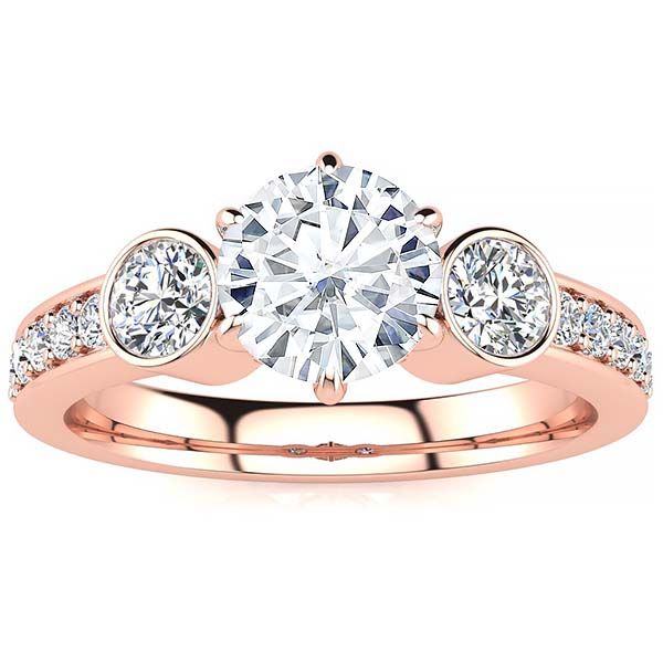 Linda Moissanite Ring