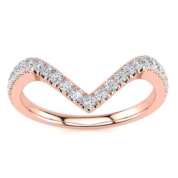 Curve Diamond Ring