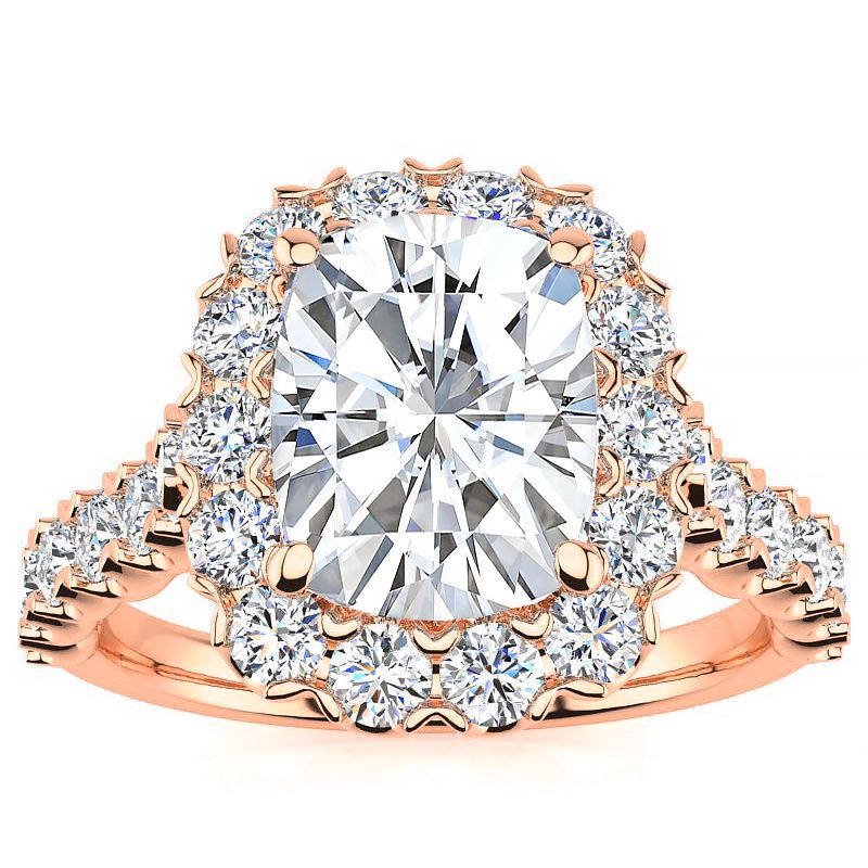 Cynthia Moissanite Ring