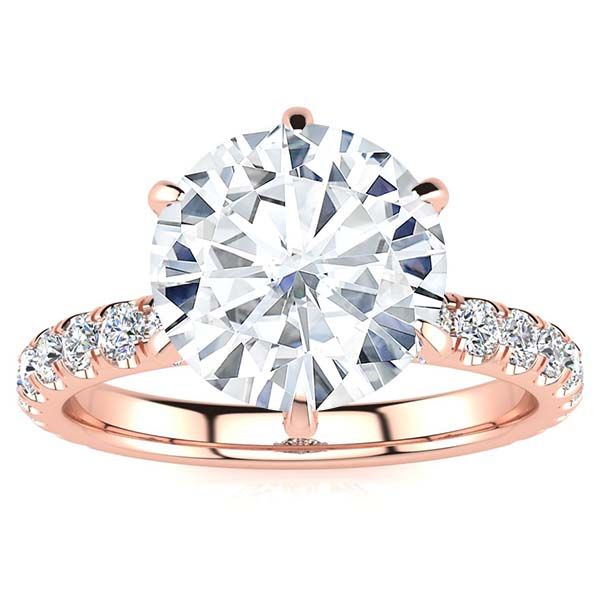 Brooklyn Moissanite Ring