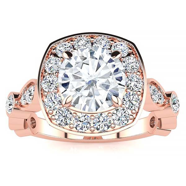 Allison Moissanite Ring