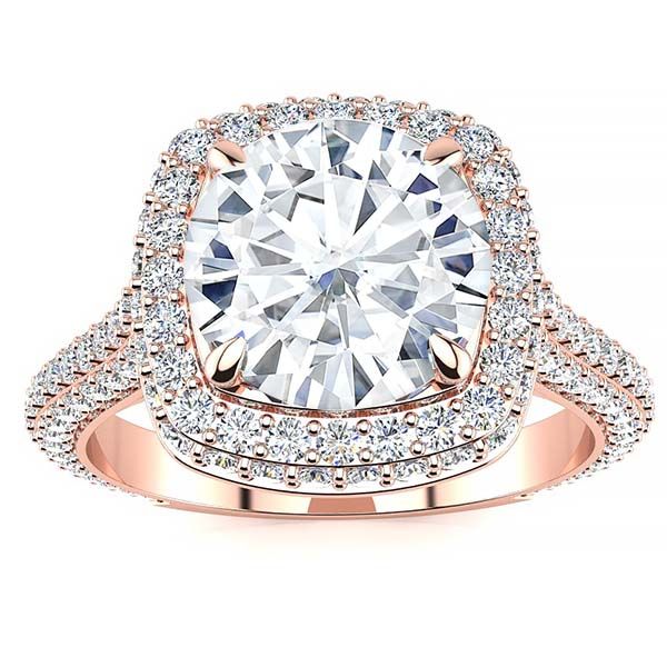 Emily Moissanite Ring
