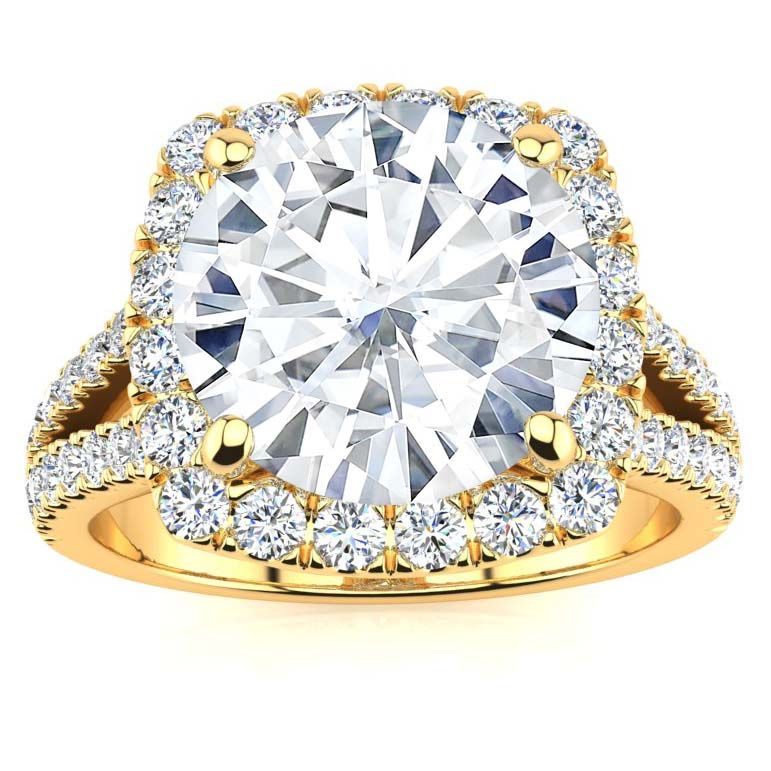 Margaret Moissanite Ring