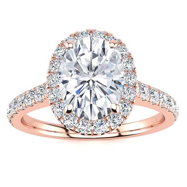 Adele Moissanite Ring