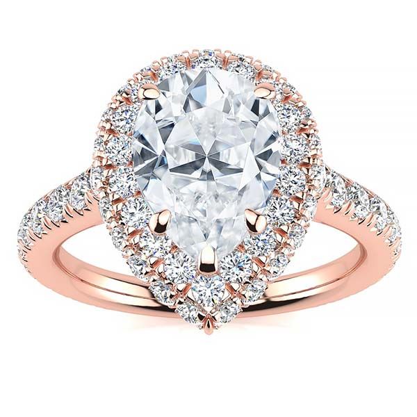 Kaitlyn Moissanite Ring