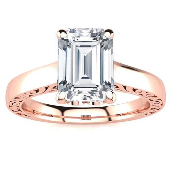 Lexi Moissanite Ring