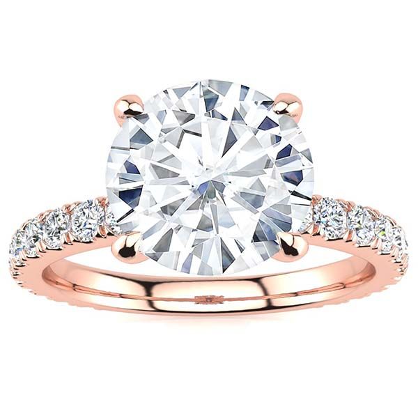 Mackenzie Moissanite Ring
