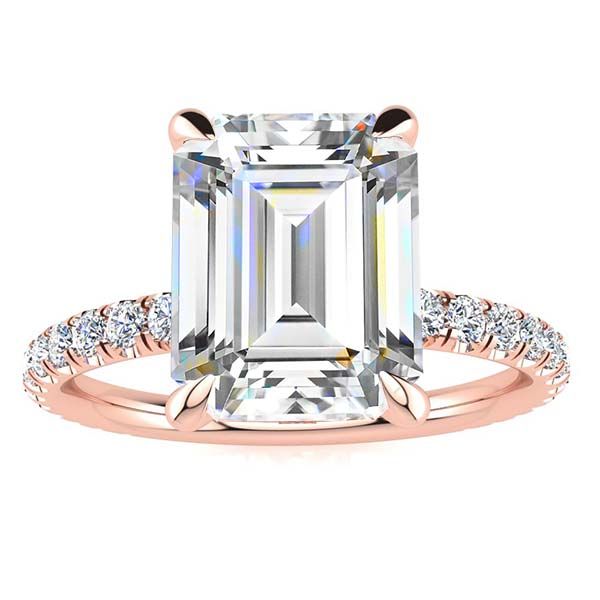 Jennifer Moissanite Ring