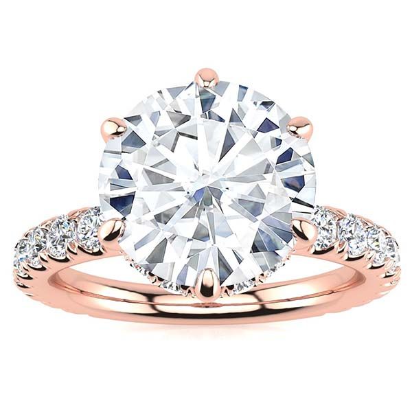 Krystal Moissanite Ring