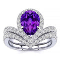 Anna Amethyst Ring