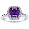 Alyssa Amethyst Ring