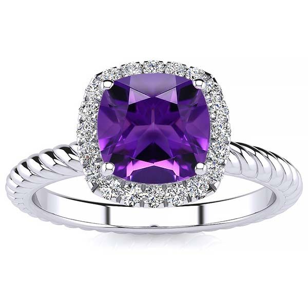 Alyssa Amethyst Ring