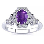 Stephanie Amethyst Ring
