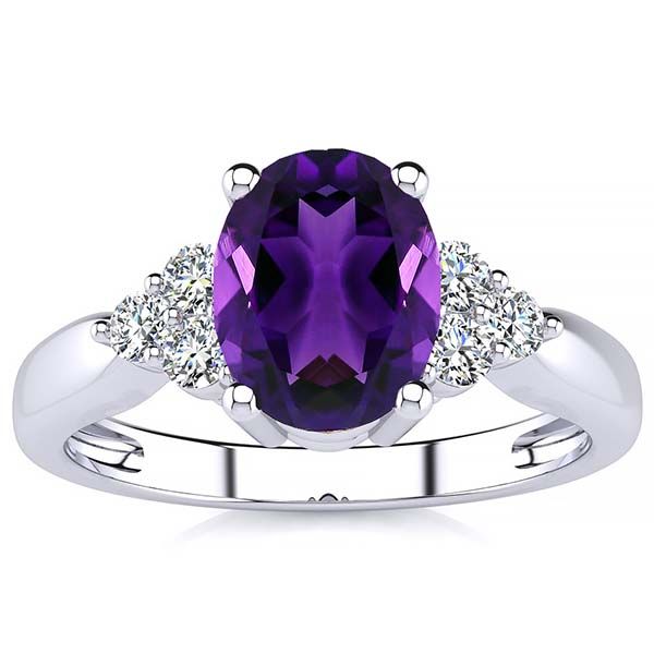 Selena Amethyst Ring