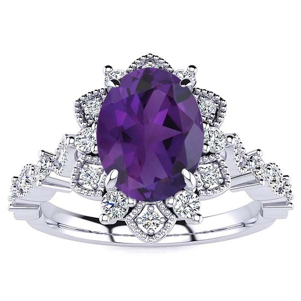 Brenda Amethyst Ring