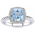 Alyssa Aquamarine Ring