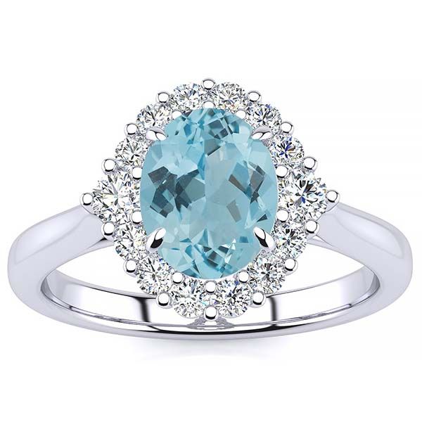 Debora Aquamarine Ring