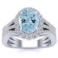Marissa Aquamarine Ring