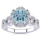 Katie Aquamarine Ring