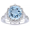 Permila Aquamarine Ring