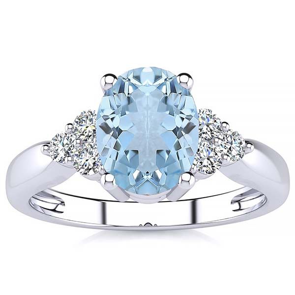 Selena Aquamarine Ring