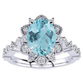 Brenda Aquamarine Ring