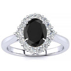 Debora Black Diamond Ring