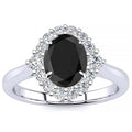 Debora Black Diamond Ring