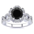 Katie Black Diamond Ring