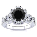 Katie Black Diamond Ring