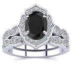 Madelyn Black Diamond Set