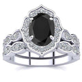 Madelyn Black Diamond Set