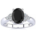 Selena Black Diamond Ring