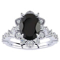 Brenda Black Diamond Ring