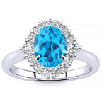 Debora Blue Topaz Ring