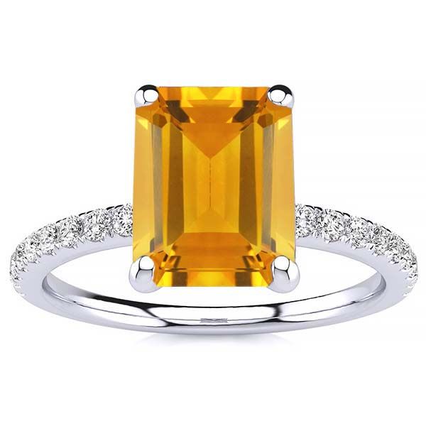 Yana Citrine Ring