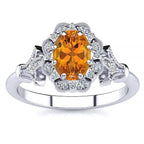 Stephanie Citrine Ring