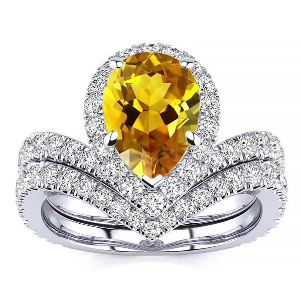 Anna Citrine Ring