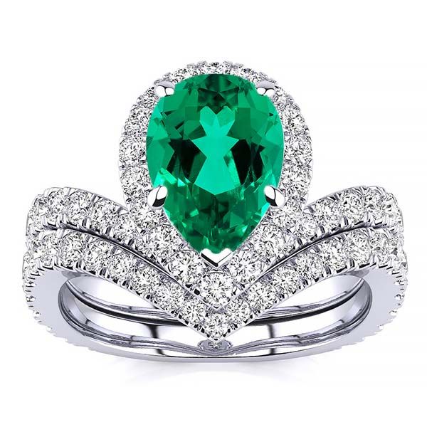 Anna Emerald Ring