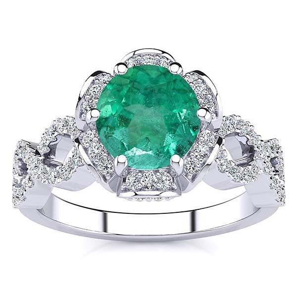 Katie Emerald Ring
