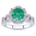 Katie Emerald Ring