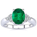 Selena Emerald Ring