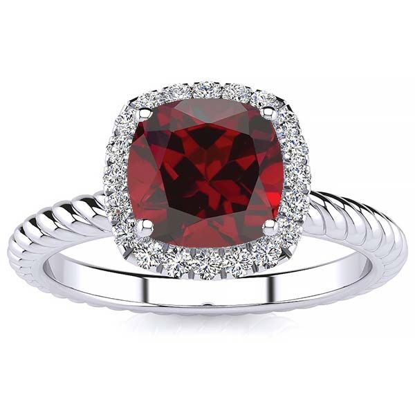 Alyssa Garnet Ring
