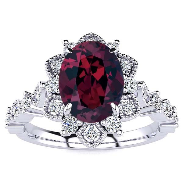 Brenda Garnet Ring