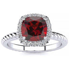 Alyssa Garnet Ring