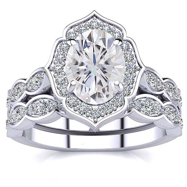 Madelyn Moissanite Set