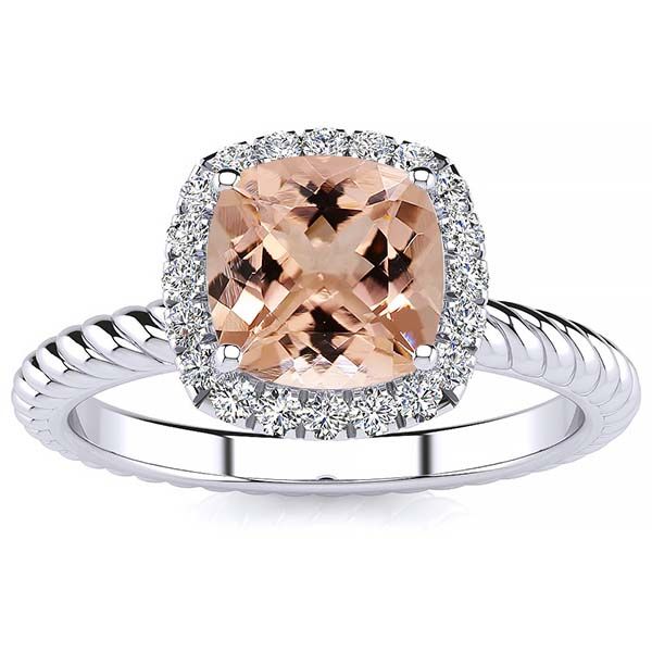 Alyssa Morganite Ring