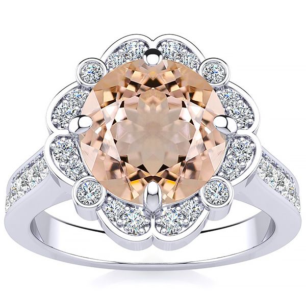 Karen Morganite Ring