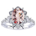 Brenda Morganite Ring